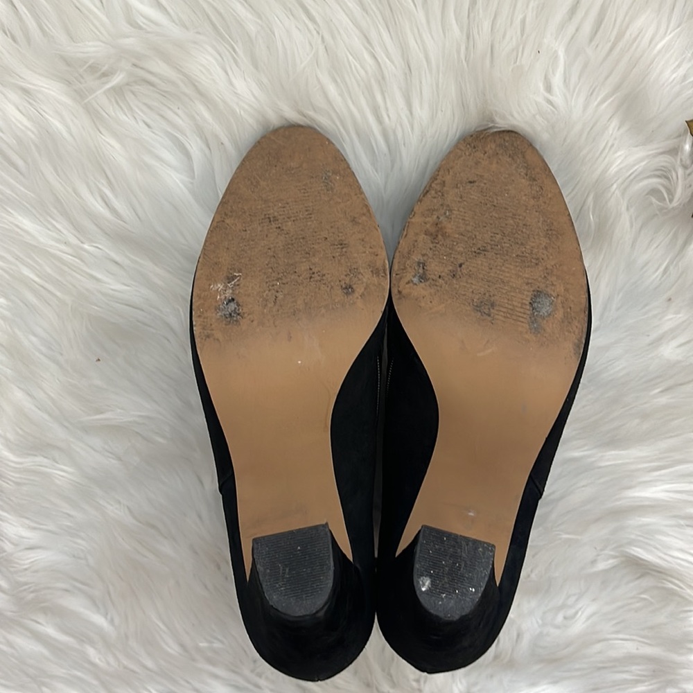 STEVE MADDEN | Glorius Bootie | Black Suede |Size 10 - Picture 7 of 11